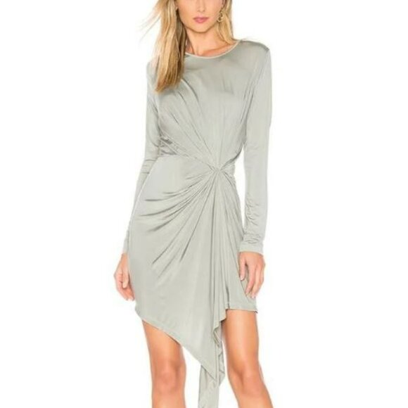 Young Fabulous & Broke asymmetrical hem sheath dress - Picture 1 of 5